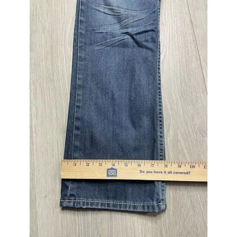 Vintage‎ Pepe Jeans Men 34x33 Blue Slim Straight Flap Pockets London Denim Y2k